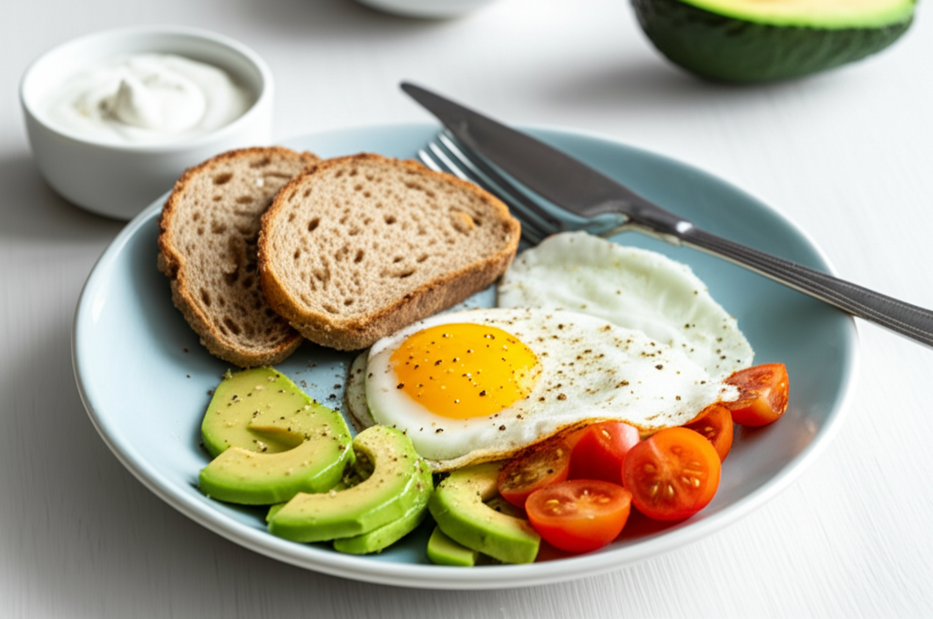 Bol Petit-Déjeuner Santé à l’Œuf et Avocat