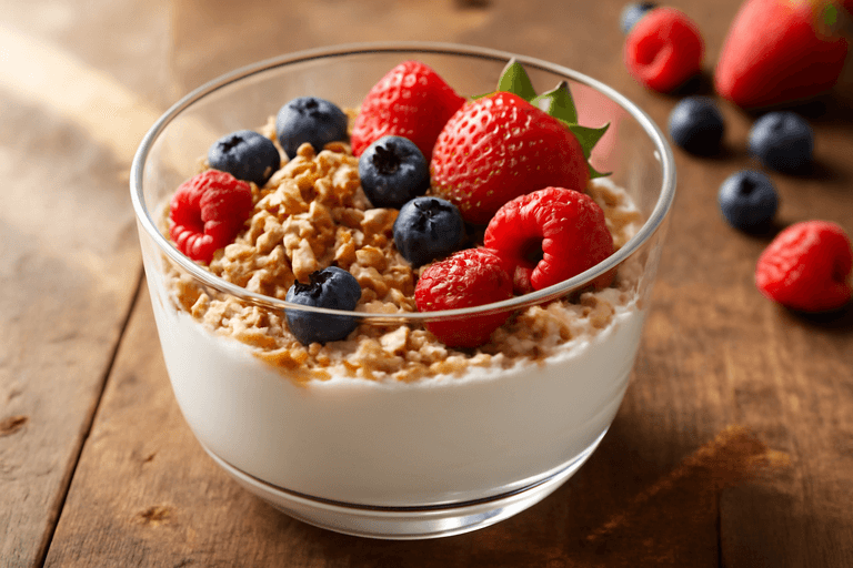 Energizing Greek Yogurt Parfait