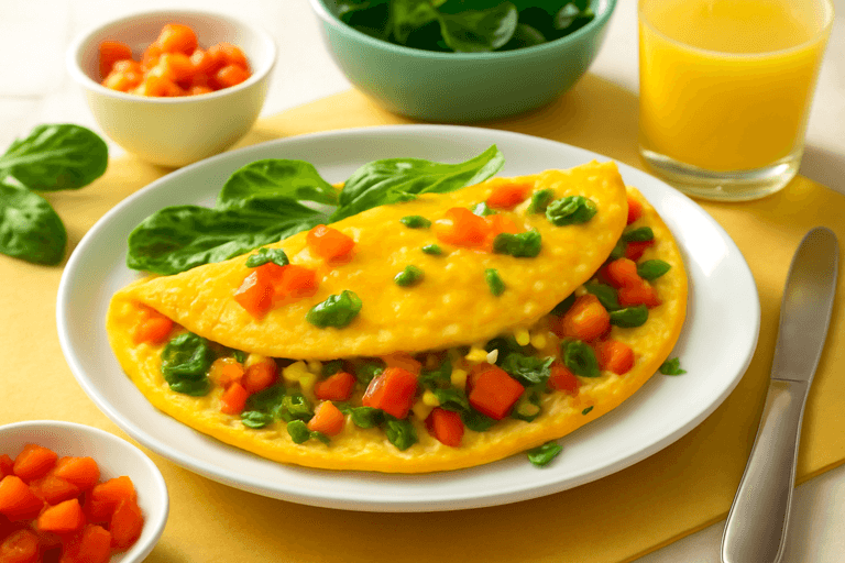 Sunrise Classic Veggie Omelette