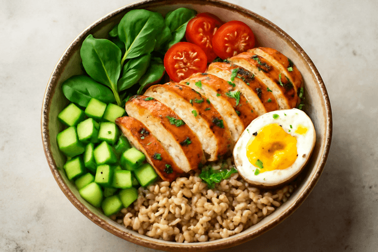 Grilled Chicken Power Bowl