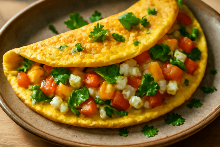 Protein-Packed Veggie Omelette
