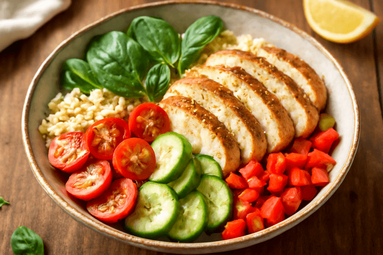 Grilled Chicken Power Bowl