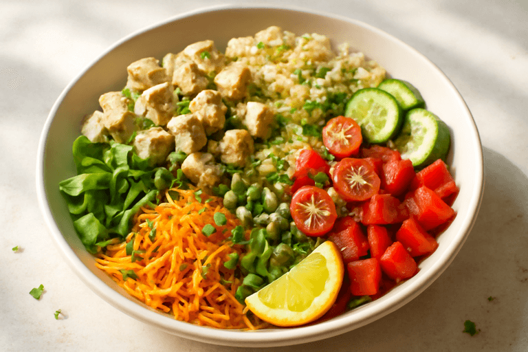 Salade Poulet-Croquant Minceur