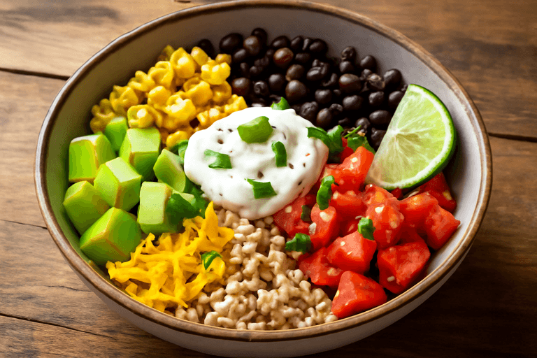 Protein-Packed Veggie Burrito Bowl