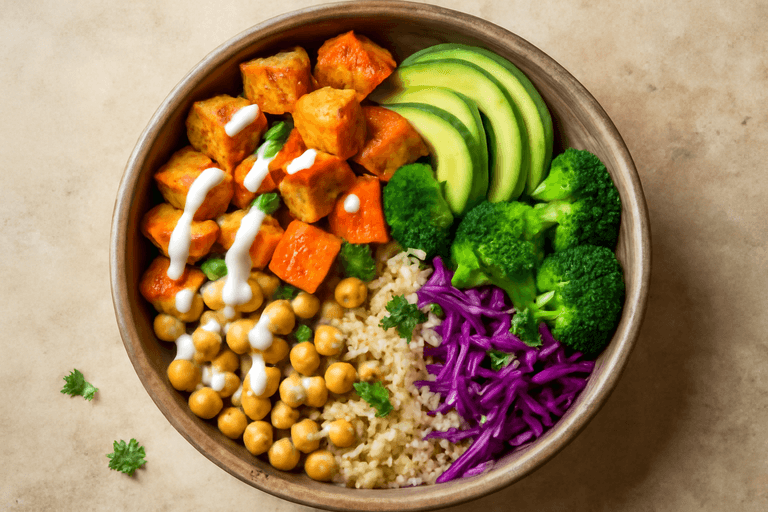 Protein-Packed Vegan Buddha Bowl