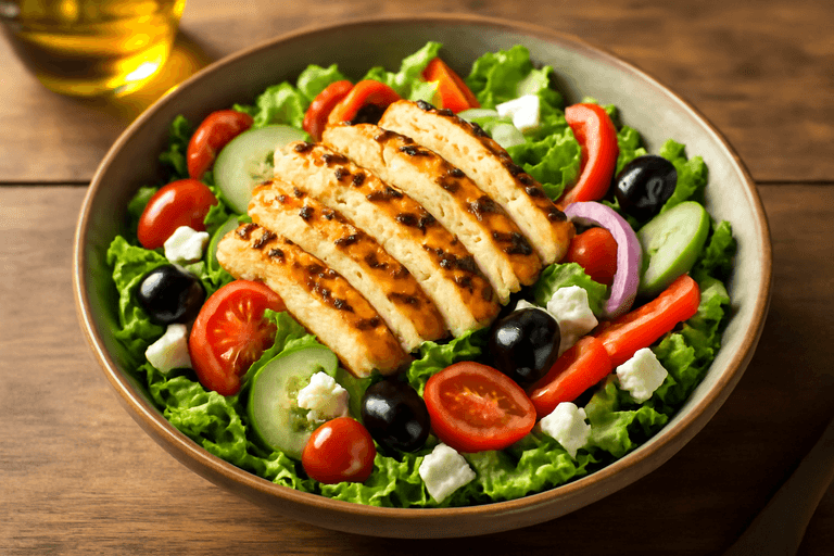 Ensalada de Pollo Mediterránea Ligera