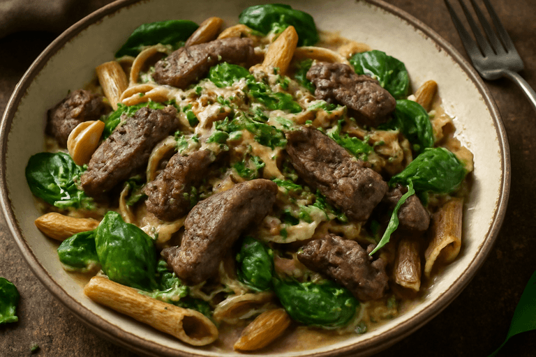 Proteinrik Klassisk Oxfilépasta