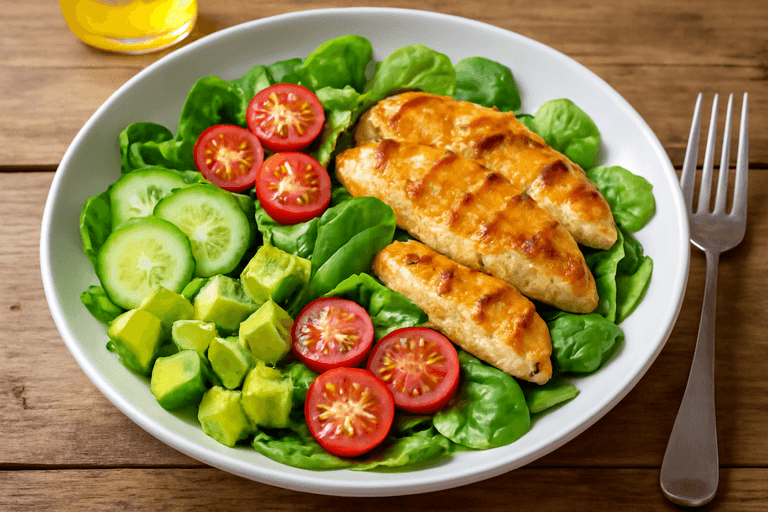 Salade de Poulet Classique & Légère