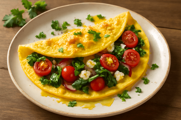 Proteinrik Grekisk Omelett