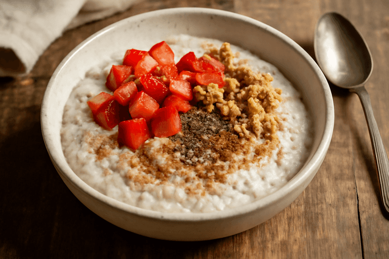 Desayuno Energético de Avena y Yogur Clásico
