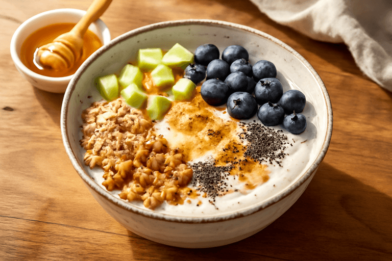 Bowl Energético de Desayuno Vegetariano