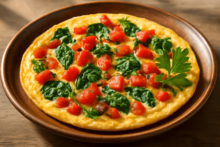 Tortilla Clásica de Verduras Ligeras