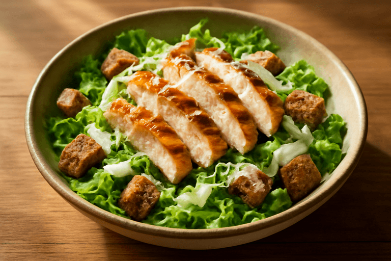 Ensalada César Clásica con Pollo a la Parrilla Light