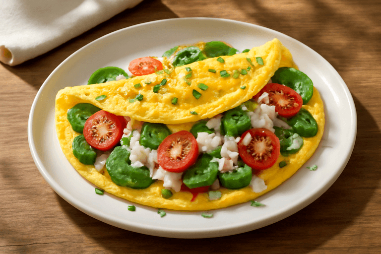 Protein-Packed Veggie Omelette
