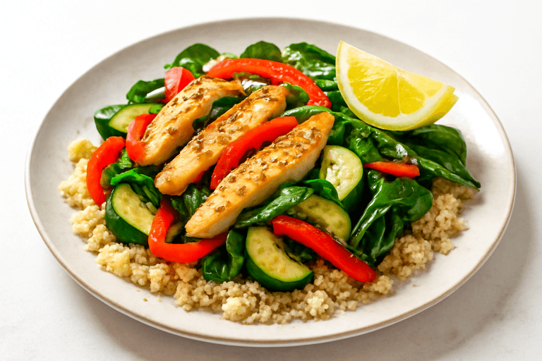 Zdrava Piletina s Povrćem i Quinoom