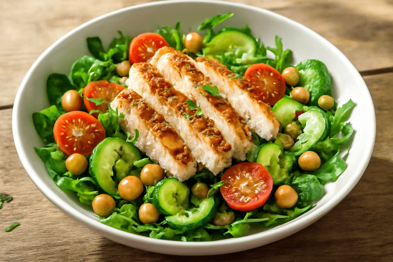 Salade Poulet Printanière Minceur