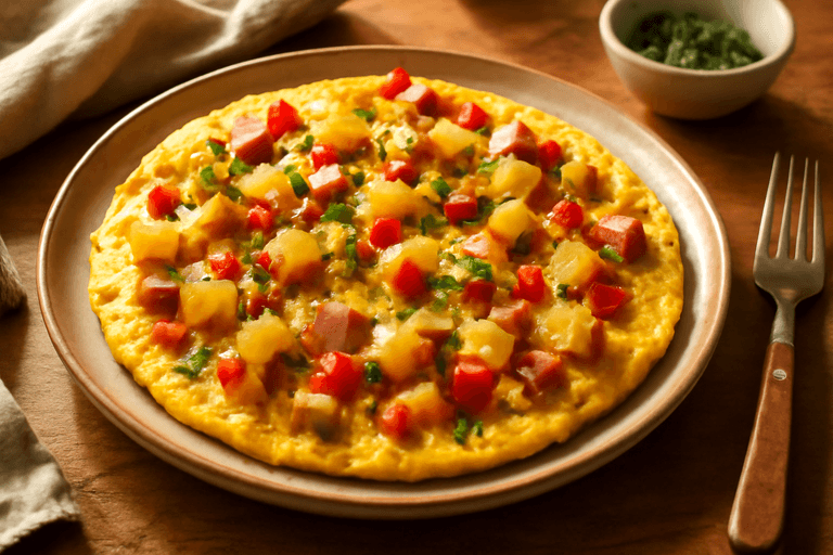 Proteinreiches Bauernomelett