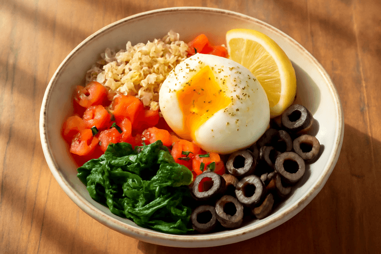 Tazón Energético de Quinoa y Verduras Mediterráneas