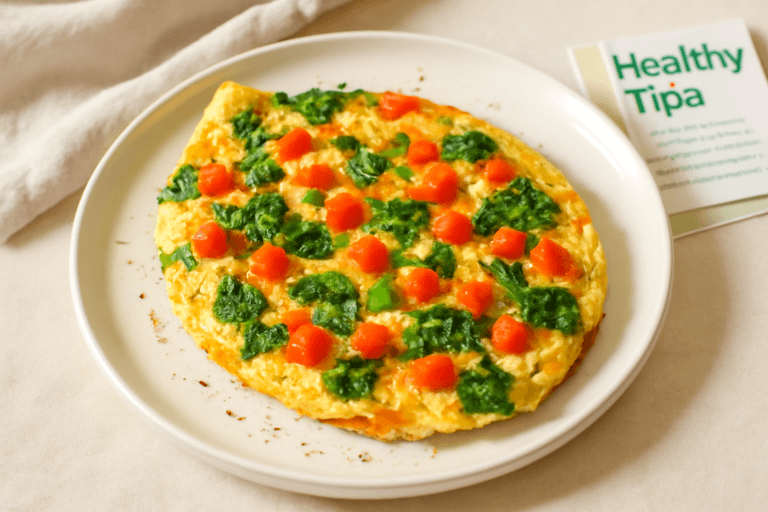 أومليت الخضروات الصحية