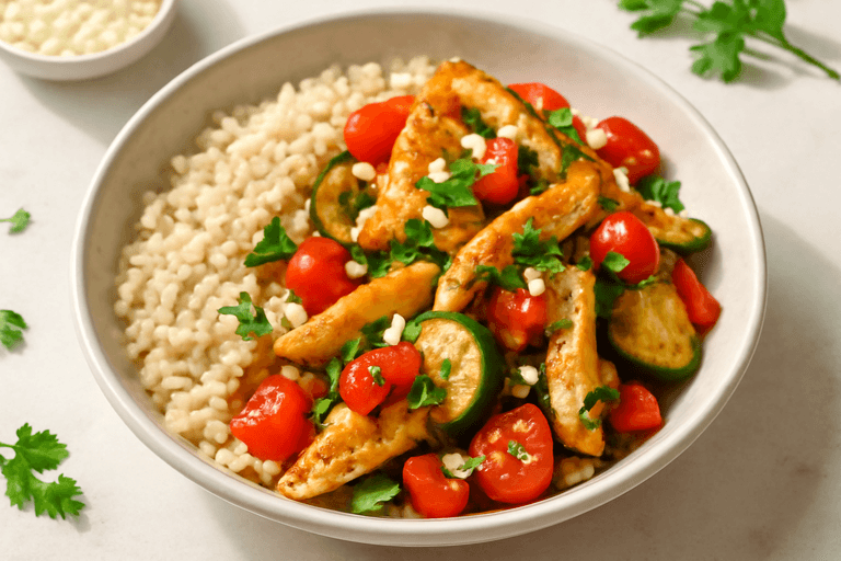 Piletina s povrćem u mediteranskom stilu