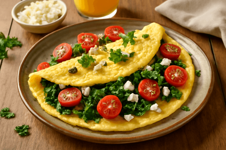 Proteinski Klasik Doručak Omlet sa Povrćem