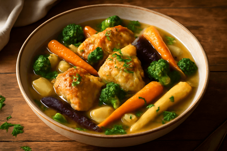 Lätt Kycklinggryta med Grönsaker