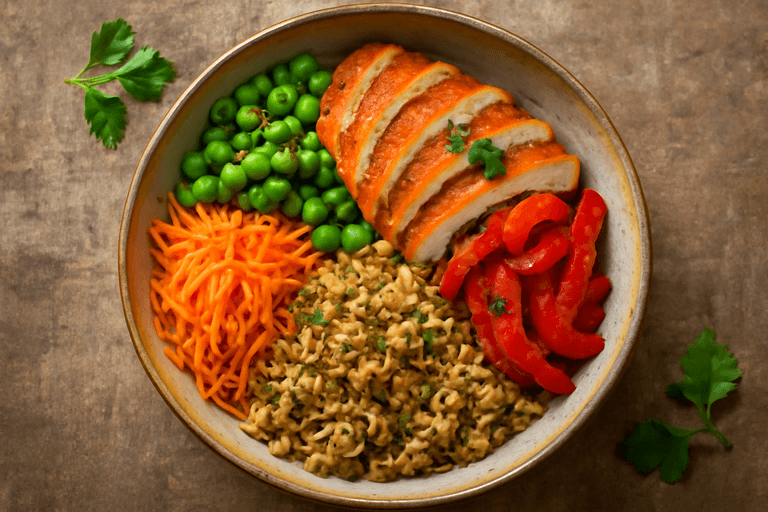 Hearty Chicken & Brown Rice Power Bowl