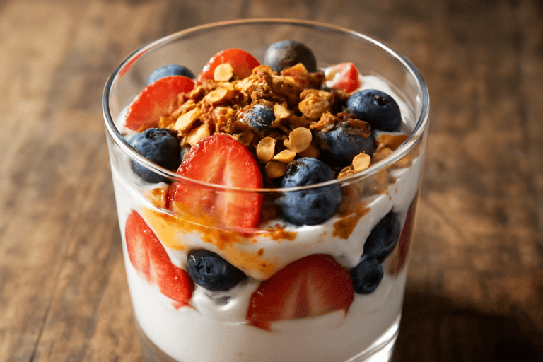 Energizing Greek Yogurt Protein Parfait