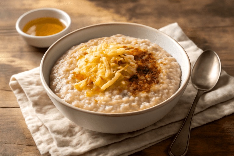 Lekka Owsianka z Jabłkiem i Cynamonem