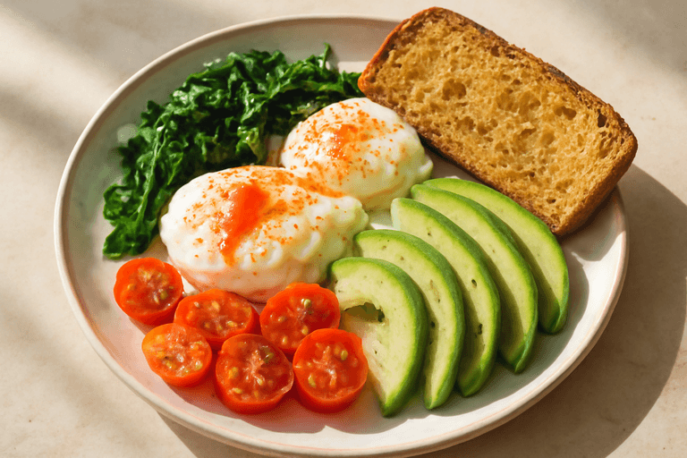 Bol de desayuno clásico energizante