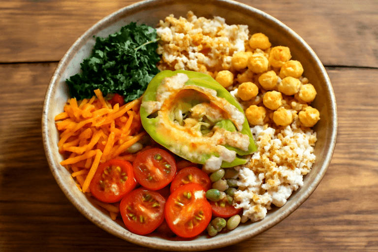 Buddha Bowl Protein Vegetariano