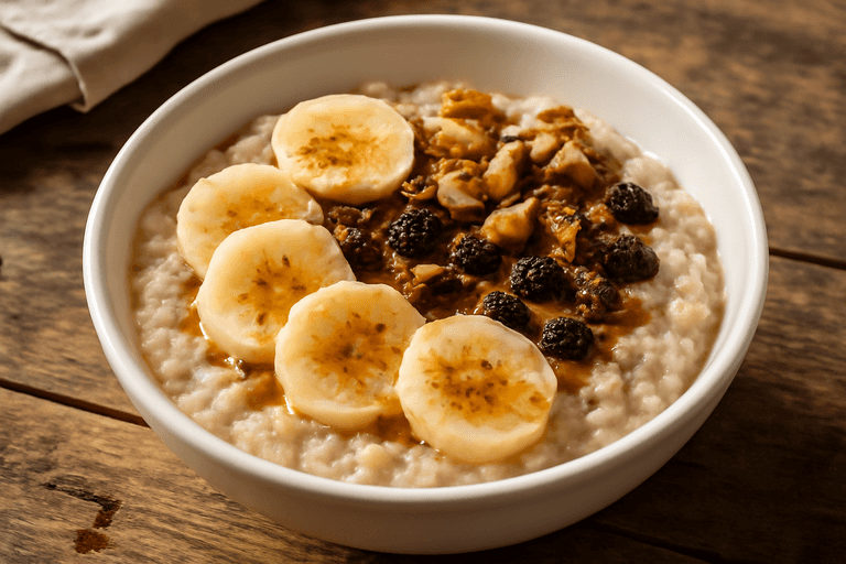 Krachtige Klassieke Havermout Ontbijt Bowl