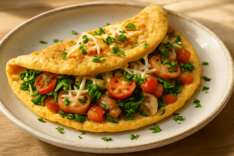Energieboost Omelet met Groenten