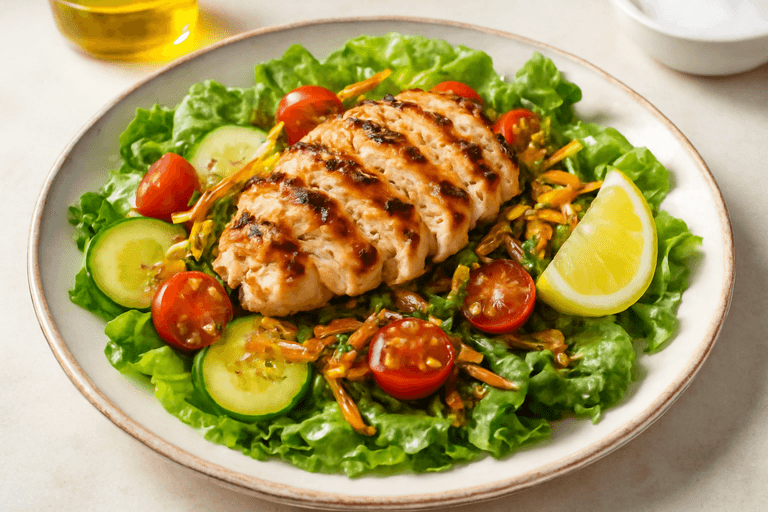 Salade de Poulet Grillé Façon Classique
