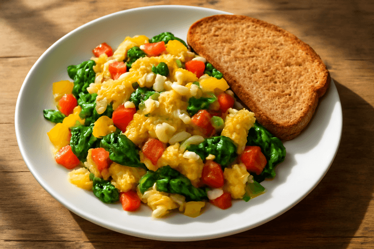 Veggie-Powered Breakfast Scramble