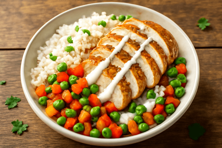 Hearty Chicken & Rice Power Bowl