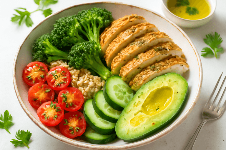 Lean Chicken & Veggie Power Bowl