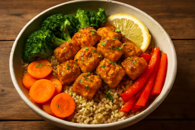 Klassieke Kip & Groenten Energiebowl