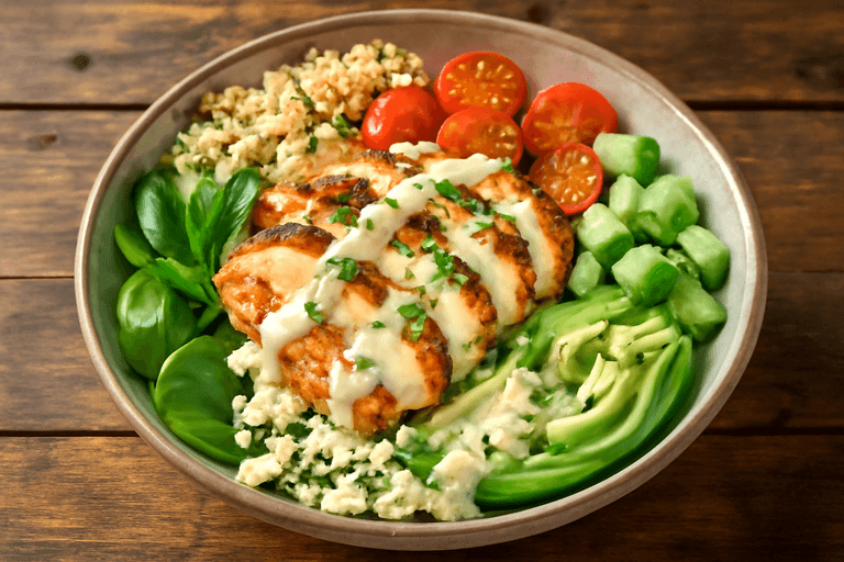 Grilled Chicken & Quinoa Power Bowl
