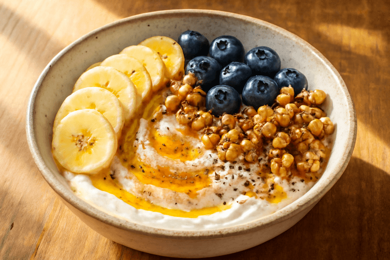 Proteinrika Grekiska Frukostskålar