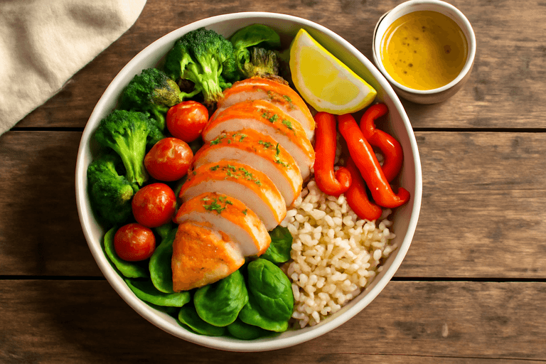 Grilled Chicken & Veggie Power Bowl