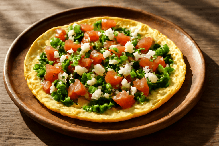 Κλασική Ομελέτα Πρωινού με Φρέσκα Λαχανικά