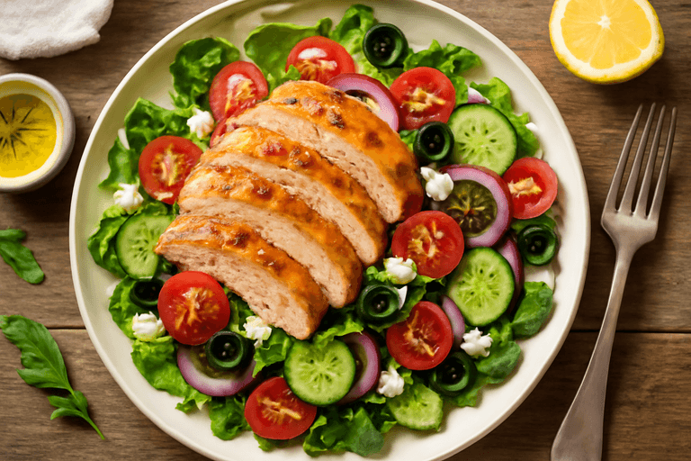 Energieboost Griekse Kipsalade