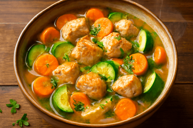 Lätt kycklinggryta med grönsaker