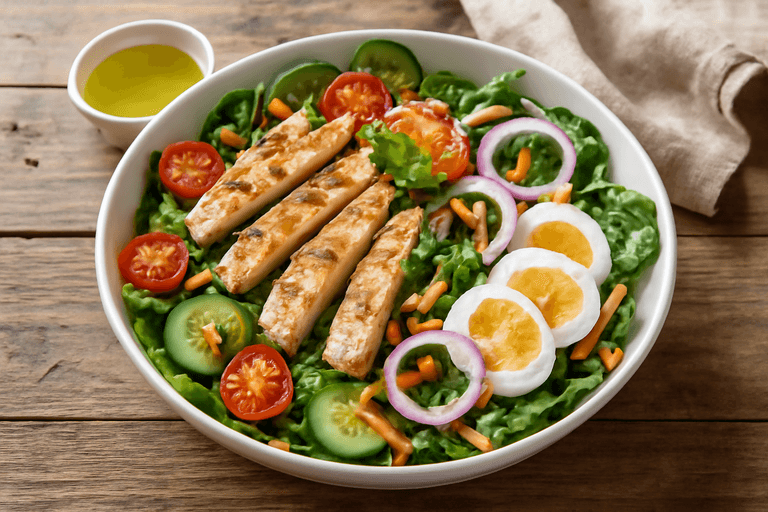 Ensalada de Pollo Clásica y Saciante
