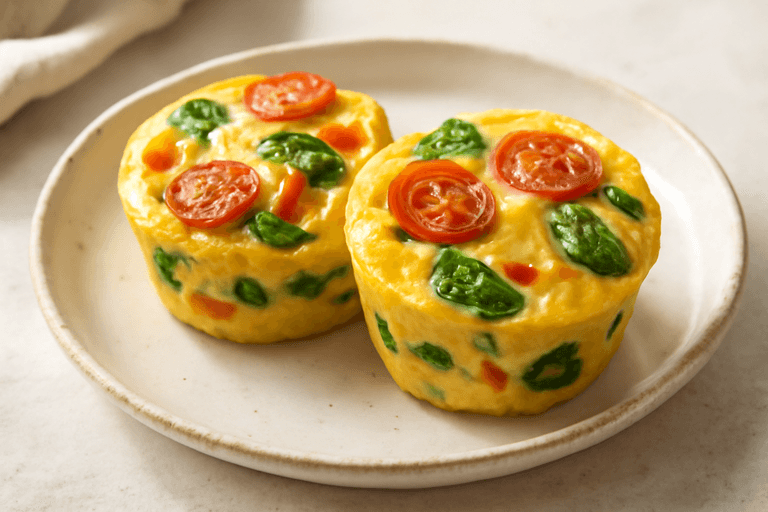 Proteinrika Äggmuffins med Grönsaker