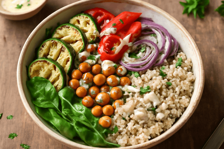 Grilled Veggie & Quinoa Power Bowl