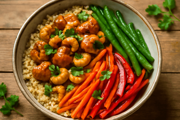 Krachtige Kip & Rijst Bowl voor Spiergroei