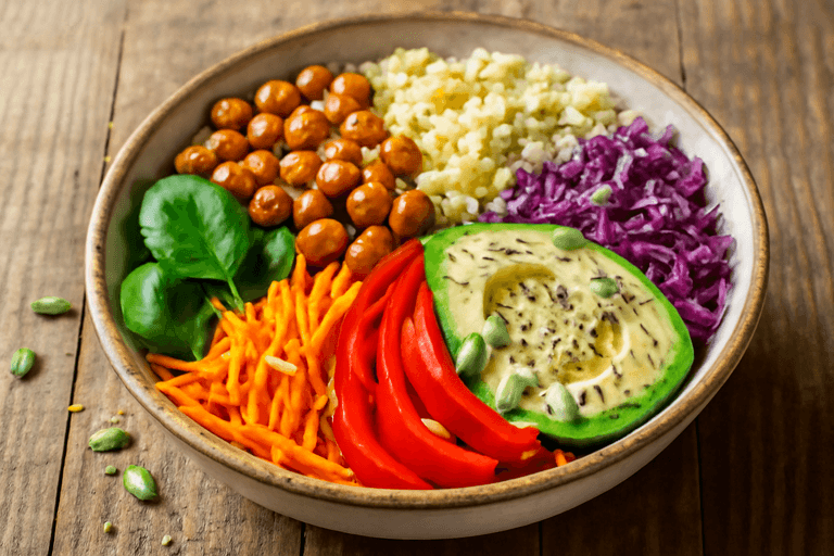 Energizing Vegan Buddha Bowl