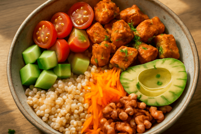 Krachtige Kiprijst Bowl